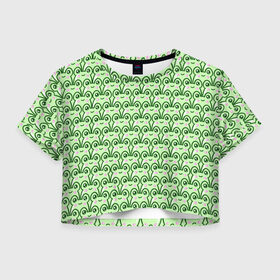 Женская футболка Crop-top 3D с принтом милые лягушки в Екатеринбурге, 100% полиэстер | круглая горловина, длина футболки до линии талии, рукава с отворотами | жабка | жабки | лягушка | лягушки | милая жабка | милая лягушка | милые вещи | милые жабки | милые лягушки