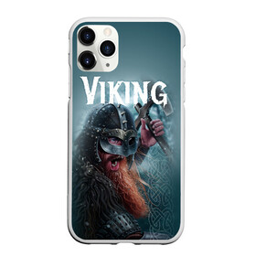 Чехол для iPhone 11 Pro матовый с принтом Viking в Екатеринбурге, Силикон |  | drakkar | valhalla | valheim | viking | vikings | валхэйм | вальгала | вальхала | вальхейм | викинг | викинги | драккар