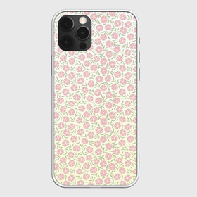 Чехол для iPhone 12 Pro Max с принтом узор мелкие цветочки в Екатеринбурге, Силикон |  | вектор | лето | паттерн | пижамный | полевые цветы | простой | рисунок | розовые цветочки | светлый | узор | цветочки | цветы
