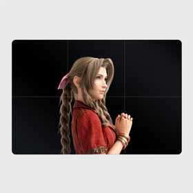 Магнитный плакат 3Х2 с принтом Final Fantasy VII Remake в Екатеринбурге, Полимерный материал с магнитным слоем | 6 деталей размером 9*9 см | волосы | клауд страйф | тифа локхарт