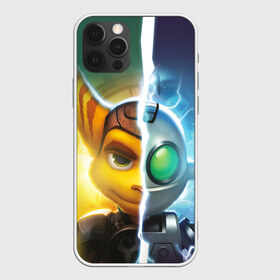 Чехол для iPhone 12 Pro Max с принтом Рэтчет и Кланr в Екатеринбурге, Силикон |  | game | ratchet  clank | галактические рейнджеры | игры | рэтчет и кланr