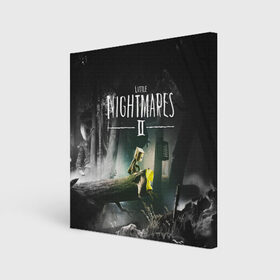 Холст квадратный с принтом LITTLE NIGHTMARES | ЛИТЛ НАЙТМ в Екатеринбурге, 100% ПВХ |  | Тематика изображения на принте: kid | little nightmares | little nightmares 2 | six | yellow | жёлтый | игры | комиксы | литл найтмерс | шестая