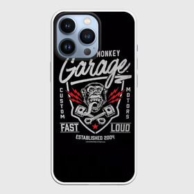 Чехол для iPhone 13 Pro с принтом Gas Monkey Garage в Екатеринбурге,  |  | Тематика изображения на принте: garage | gas | monkey | автомобили | гараж | ретро