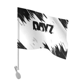 Флаг для автомобиля с принтом Dayz в Екатеринбурге, 100% полиэстер | Размер: 30*21 см | dayz | dayz standalone | esport | games | дэйзи | игроки | игролюбители | игроманы | игры | киберспорт | онлайн игра