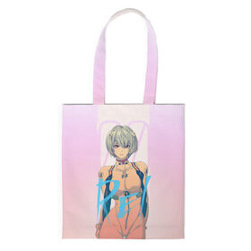 Шоппер 3D с принтом Rei Ayanami в Екатеринбурге, 100% полиэстер | Плотность: 200 г/м2; Размер: 34×35 см; Высота лямок: 30 см | eva | eva 00 | eva 01 | eva 02 | rei | rei ayanami | shinji ikari | аска | ева | ева 02 | евангелион