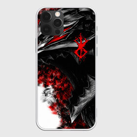 Чехол для iPhone 12 Pro Max с принтом BERSERK | БЕРСЕРК в Екатеринбурге, Силикон |  | anime | anime berserk | berserk | knight | manga | аниме | аниме берсерк | берсерк | клеймо | манга | рыцарь