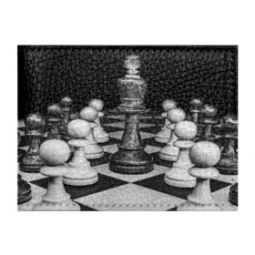 Обложка для студенческого билета с принтом Шахматы в Екатеринбурге, натуральная кожа | Размер: 11*8 см; Печать на всей внешней стороне | доска | игра | игровая | игры | короли | король | логика | настольная | настольные | пешка | пешки | спорт | туча | шахматный | шахматы