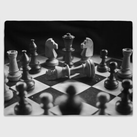 Плед 3D с принтом Шахматы в Екатеринбурге, 100% полиэстер | закругленные углы, все края обработаны. Ткань не мнется и не растягивается | доска | игра | игровая | игры | конь | короли | король | ладья | логика | настольная | настольные | пешка | пешки | спорт | туча | ферзь | шахматный | шахматы
