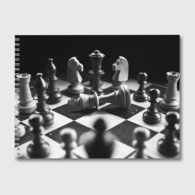 Альбом для рисования с принтом Шахматы в Екатеринбурге, 100% бумага
 | матовая бумага, плотность 200 мг. | Тематика изображения на принте: доска | игра | игровая | игры | конь | короли | король | ладья | логика | настольная | настольные | пешка | пешки | спорт | туча | ферзь | шахматный | шахматы
