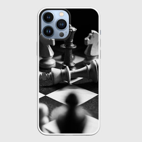 Чехол для iPhone 13 Pro Max с принтом Шахматы в Екатеринбурге,  |  | доска | игра | игровая | игры | конь | короли | король | ладья | логика | настольная | настольные | пешка | пешки | спорт | туча | ферзь | шахматный | шахматы