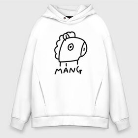 Мужское худи Oversize хлопок с принтом BTS | BT21 MANG в Екатеринбурге, френч-терри — 70% хлопок, 30% полиэстер. Мягкий теплый начес внутри —100% хлопок | боковые карманы, эластичные манжеты и нижняя кромка, капюшон на магнитной кнопке | army | bangtan boys | bt21 | bts | bts stickers | chimmy | cooky | k pop | koya | mang | monster | rap monster | rapmon | rj | rm | shooky | tata | van | бтс | ви | джей хоуп | джонгук | кейпоп | реп монстр | стикеры bts | сюга | чимин | чин