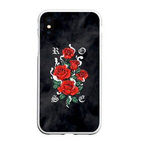 Чехол для iPhone XS Max матовый с принтом РОЗЫ | ROSES SMOKE в Екатеринбурге, Силикон | Область печати: задняя сторона чехла, без боковых панелей | chery | flowers | japan | roses | sakura | вишня | растения | розы | ромашка | сакура | тюльпаны | цветы | цветы сакуры | япония