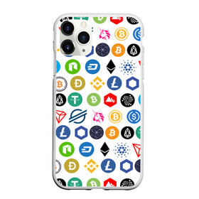 Чехол для iPhone 11 Pro Max матовый с принтом BITCOIN PATTERN | БИТКОИН(Z) в Екатеринбурге, Силикон |  | binance coin | bitcoin | blockchain | btc | cardano | crypto | ethereum | polkadot | tether | xrp | биткоин | блокчейн | валюта | деньги | криптовалюта | майнер | майнинг | паттерн | цифровая валюта | цифровое золото | эфир