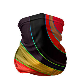 Бандана-труба 3D с принтом Палитра в Екатеринбурге, 100% полиэстер, ткань с особыми свойствами — Activecool | плотность 150‒180 г/м2; хорошо тянется, но сохраняет форму | краски | палитра | полосы | радуга | текстуры | цвета