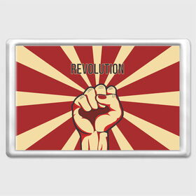 Магнит 45*70 с принтом Революция в Екатеринбурге, Пластик | Размер: 78*52 мм; Размер печати: 70*45 | Тематика изображения на принте: revolution | кулак | поднятый кулак | революция