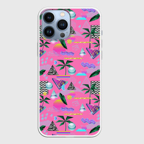 Чехол для iPhone 13 Pro Max с принтом Vaporwave art в Екатеринбурге,  |  | абстракция | арт | вапорвейв | геометрия | ретро | рисунок | текстура | узор | хипстер