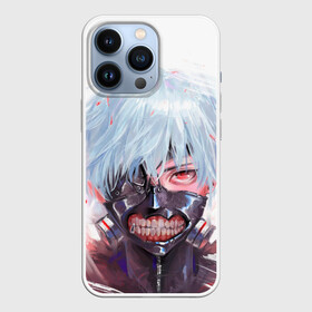 Чехол для iPhone 13 Pro с принтом Канеки Кен акварель в Екатеринбурге,  |  | anime | ghoul | manga | tokyo | tokyo ghoul | аниме | гуль | канеки | кровь | манга | токийский гуль | токио