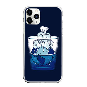 Чехол для iPhone 11 Pro матовый с принтом Polar Ice Bear в Екатеринбурге, Силикон |  | north pole | planet | water | антарктида | антарктика | арктика | белый медведь | в стакане | вода | земля | кубики льда | лед | льдина | льдинка | медведица | медвежонок | на льдине | наполовину полон | планета
