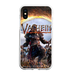 Чехол для iPhone XS Max матовый с принтом Valheim. в Екатеринбурге, Силикон | Область печати: задняя сторона чехла, без боковых панелей | esport | games | valheim | валхейм | вальхейм | игроки | игролюбители | игроманы | игры | киберспорт | симулятор выживания | скандинавская мифология | экшен