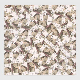 Магнитный плакат 3Х3 с принтом ОЧЕНЬ ДОРОГОЙ в Екатеринбурге, Полимерный материал с магнитным слоем | 9 деталей размером 9*9 см | Тематика изображения на принте: 100 | 1000 | 200 | 500 | 5000 | dollar | euro | ruble | бабки | богатство | деньги | доллары | евро | купюры | рубли