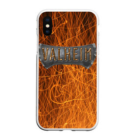 Чехол для iPhone XS Max матовый с принтом Valheim. в Екатеринбурге, Силикон | Область печати: задняя сторона чехла, без боковых панелей | esport | games | valheim | валхейм | вальхейм | игроки | игролюбители | игроманы | игры | киберспорт | симулятор выживания | скандинавская мифология | экшен