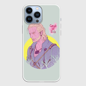 Чехол для iPhone 13 Pro Max с принтом Geralt of Rivia | Ведьмак в Екатеринбурге,  |  | Тематика изображения на принте: game | games | witcher | ведьмак | геральт | игра | игры | йеннифер | магия | плотва | сапковский | трисс | фентази | цири