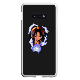 Чехол для Samsung S10E с принтом Shaman King Duet в Екатеринбурге, Силикон | Область печати: задняя сторона чехла, без боковых панелей | amidamaru | anna | asakura | bason | faust | hao | horokeu | king yoh | manta | morti | ren | shaman | spirit | tao | tokagero | zick | амидамару | анна | басон | дух | духи | кинг | король | лен | манта | морти | рен | рио | рю | тао | токагеро | фауст |