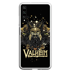 Чехол для Honor 20 с принтом Valheim в Екатеринбурге, Силикон | Область печати: задняя сторона чехла, без боковых панелей | Тематика изображения на принте: valheim | viking | валхейм | викинги | игры