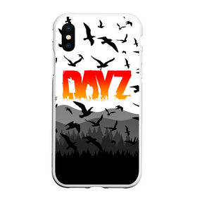 Чехол для iPhone XS Max матовый с принтом DAYZ в Екатеринбурге, Силикон | Область печати: задняя сторона чехла, без боковых панелей | action | day z | dayz | dayz 2 | namalask | standalone. | выживание | дей зи | дейзи | игра | лес | намальск