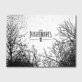 Альбом для рисования с принтом LITTLE NIGHTMARES 2 в Екатеринбурге, 100% бумага
 | матовая бумага, плотность 200 мг. | kid | little nightmares | little nightmares 2 | six | yellow | жёлтый | игры | комиксы | литл найтмерс | шестая