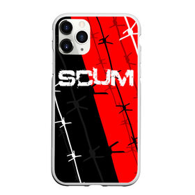 Чехол для iPhone 11 Pro Max матовый с принтом SCUM в Екатеринбурге, Силикон |  | Тематика изображения на принте: action | game | scum | tec1 | выживание | выжить | ресурсы | скам игра | тюремная