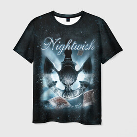 Мужская футболка 3D с принтом NIGHTWISH в Екатеринбурге, 100% полиэфир | прямой крой, круглый вырез горловины, длина до линии бедер | metal | nightwish | tarja turunen | метал | музыка | найтвиш | рок | симфо метал | тарья турунен