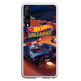 Чехол для Honor P30 с принтом Hot Wheels Unleashed в Екатеринбурге, Силикон | Область печати: задняя сторона чехла, без боковых панелей | auto | avto | car | game | hot | hotweels | race | weels | wheels | авто | автоспорт | гонки | игра | игрушка | машина | модель | хот вилс