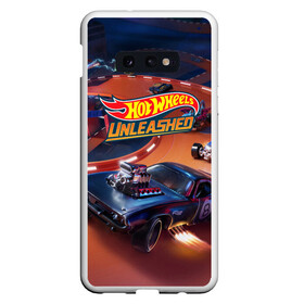 Чехол для Samsung S10E с принтом Hot Wheels Unleashed в Екатеринбурге, Силикон | Область печати: задняя сторона чехла, без боковых панелей | auto | avto | car | game | hot | hotweels | race | weels | wheels | авто | автоспорт | гонки | игра | игрушка | машина | модель | хот вилс