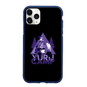 Чехол для iPhone 11 Pro Max матовый с принтом YURU CAMP в Екатеринбурге, Силикон |  | anime | yuru camp | аниме | анимэ | лагерь на свежем воздухе | надэсико | рин | фудзи