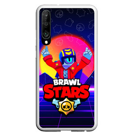 Чехол для Honor P30 с принтом BRAWL STARS STU в Екатеринбурге, Силикон | Область печати: задняя сторона чехла, без боковых панелей | brawl stars | skin | stu | бравл старс | бравлеры | персонаж | приватный сервер | робот. | скин | сту