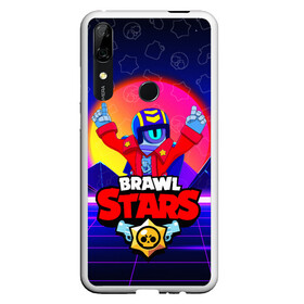 Чехол для Honor P Smart Z с принтом BRAWL STARS STU в Екатеринбурге, Силикон | Область печати: задняя сторона чехла, без боковых панелей | brawl stars | skin | stu | бравл старс | бравлеры | персонаж | приватный сервер | робот. | скин | сту