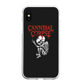 Чехол для iPhone XS Max матовый с принтом Cannibal Corpse в Екатеринбурге, Силикон | Область печати: задняя сторона чехла, без боковых панелей | Тематика изображения на принте: cannibal corpse | kreator | slayer | sodom | анархия | блэк метал | гаражный рок | гитара | гранж | дэт метал | металл | панк рок | рок музыка | рок н ролл | рокер | треш метал | труп каннибал | тяжелый рок | хард рок