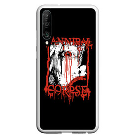 Чехол для Honor P30 с принтом Cannibal Corpse в Екатеринбурге, Силикон | Область печати: задняя сторона чехла, без боковых панелей | Тематика изображения на принте: cannibal corpse | kreator | punk rock | slayer | sodom | анархия | блэк метал | гаражный рок | гранж | дэт метал | металл | панк рок | рок музыка | рок н ролл | рокер | треш метал | труп каннибал | тяжелый рок | хард рок