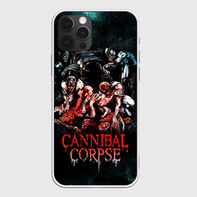 Чехол для iPhone 12 Pro Max с принтом Cannibal Corpse в Екатеринбурге, Силикон |  | canibal corpse | cannibal corpse | death metal | группы | дэт метал | канибал корпс | метал | рок