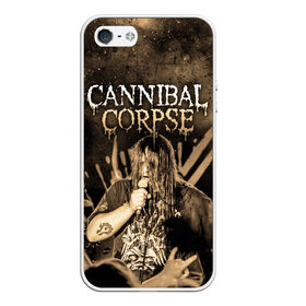 Чехол для iPhone 5/5S матовый с принтом Cannibal Corpse в Екатеринбурге, Силикон | Область печати: задняя сторона чехла, без боковых панелей | canibal corpse | cannibal corpse | death metal | группы | дэт метал | канибал корпс | метал | рок