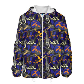 Мужская куртка 3D с принтом Jazz в Екатеринбурге, ткань верха — 100% полиэстер, подклад — флис | прямой крой, подол и капюшон оформлены резинкой с фиксаторами, два кармана без застежек по бокам, один большой потайной карман на груди. Карман на груди застегивается на липучку | jazz | бибоп | биг бенд | блюз | джаз | джаз мануш | кул джаз | музыка | ноты | оркестр | постбоп | регги | ритм н блюз | саксофон | свинг | смуз джаз | соул джаз | фри джаз | хард боп | эйсид джаз