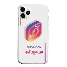 Чехол для iPhone 11 Pro Max матовый с принтом Инстаграм / Instagram в Екатеринбурге, Силикон |  | facebook | instagram | инста | инстаграм | платформа | приложение | редактор фотографий | социальная сеть | соцсеть