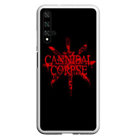 Чехол для Honor 20 с принтом Cannibal Corpse в Екатеринбурге, Силикон | Область печати: задняя сторона чехла, без боковых панелей | cannibal | cannibal corpse | corpse | trash | алекс уэбстер | брутальный дэт метал | дэт метал | дэтграйнд | пол мазуркевич