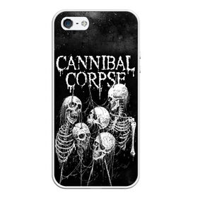 Чехол для iPhone 5/5S матовый с принтом Cannibal Corpse в Екатеринбурге, Силикон | Область печати: задняя сторона чехла, без боковых панелей | canibal corpse | cannibal corpse | death metal | группы | дэт метал | канибал корпс | метал | рок