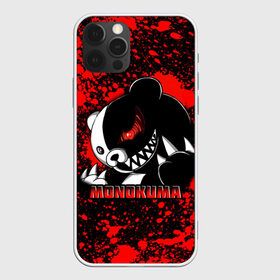 Чехол для iPhone 12 Pro Max с принтом MONOKUMA  МОНОКУМА BLOOD в Екатеринбурге, Силикон |  | anime | danganronpa | enoshima | junko | monokuma | аниме | джунко | игра | кровь | манга | медведь | монокума | робот медведь | эношима