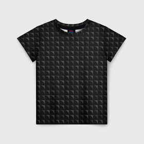 Детская футболка 3D с принтом Геометрия паттерн в Екатеринбурге, 100% гипоаллергенный полиэфир | прямой крой, круглый вырез горловины, длина до линии бедер, чуть спущенное плечо, ткань немного тянется | абстракция | геометрия | квадраты | углы | чешуя