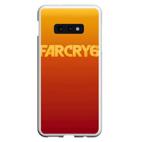 Чехол для Samsung S10E с принтом FarCry6 в Екатеринбурге, Силикон | Область печати: задняя сторона чехла, без боковых панелей | crytek | ubisoft | революция | яра