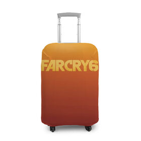 Чехол для чемодана 3D с принтом FarCry6 в Екатеринбурге, 86% полиэфир, 14% спандекс | двустороннее нанесение принта, прорези для ручек и колес | crytek | ubisoft | революция | яра