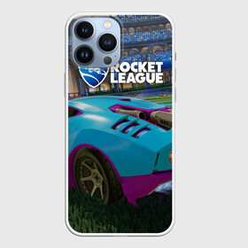 Чехол для iPhone 13 Pro Max с принтом Rocket League в Екатеринбурге,  |  | Тематика изображения на принте: cars | game | games | rocket league | гонка | гонки | машина | машины | рокет лига